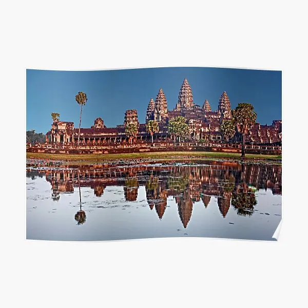 Glorious Angkor Wat  Poster Mural Art Print Wall Painting Funny Vintage Room Picture Modern Decoration Decor Home No Frame