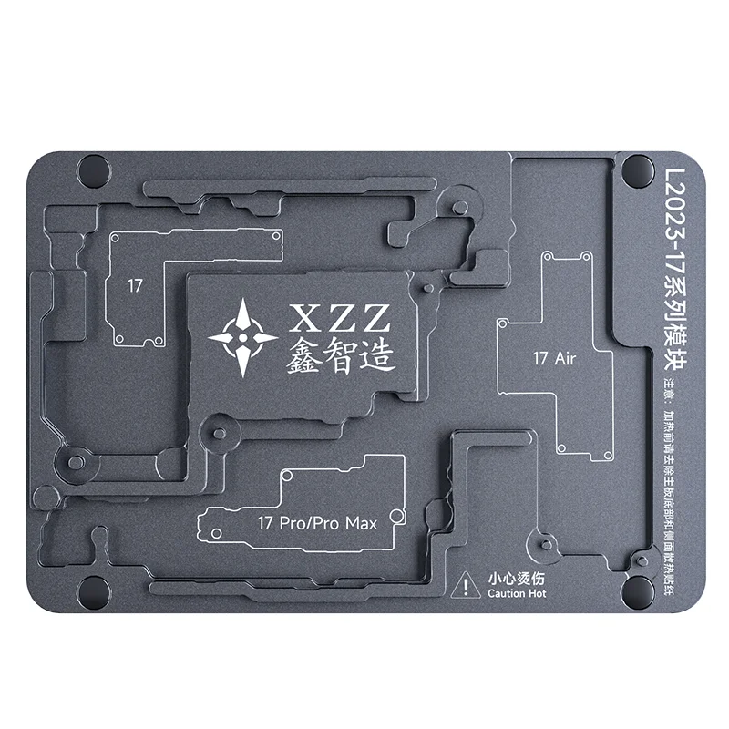 محطة تسخين ذكية مسبقًا XZZ L2023 لهاتف iPhone X-16 Pro Max Android CPU إزالة الصمغ محطة إزالة اللحام ذات الطبقات