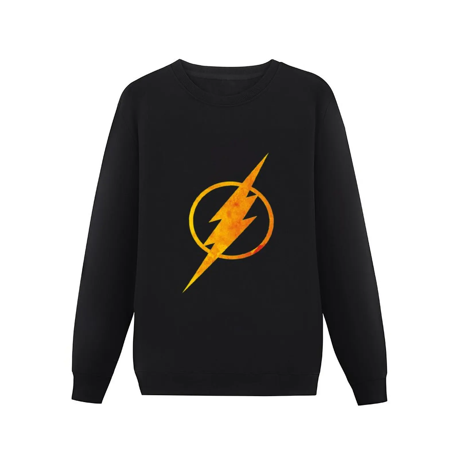 Flash Logo Vintage Pullover Hoodie streetwear men autumn jacket men oversize sweatshirt