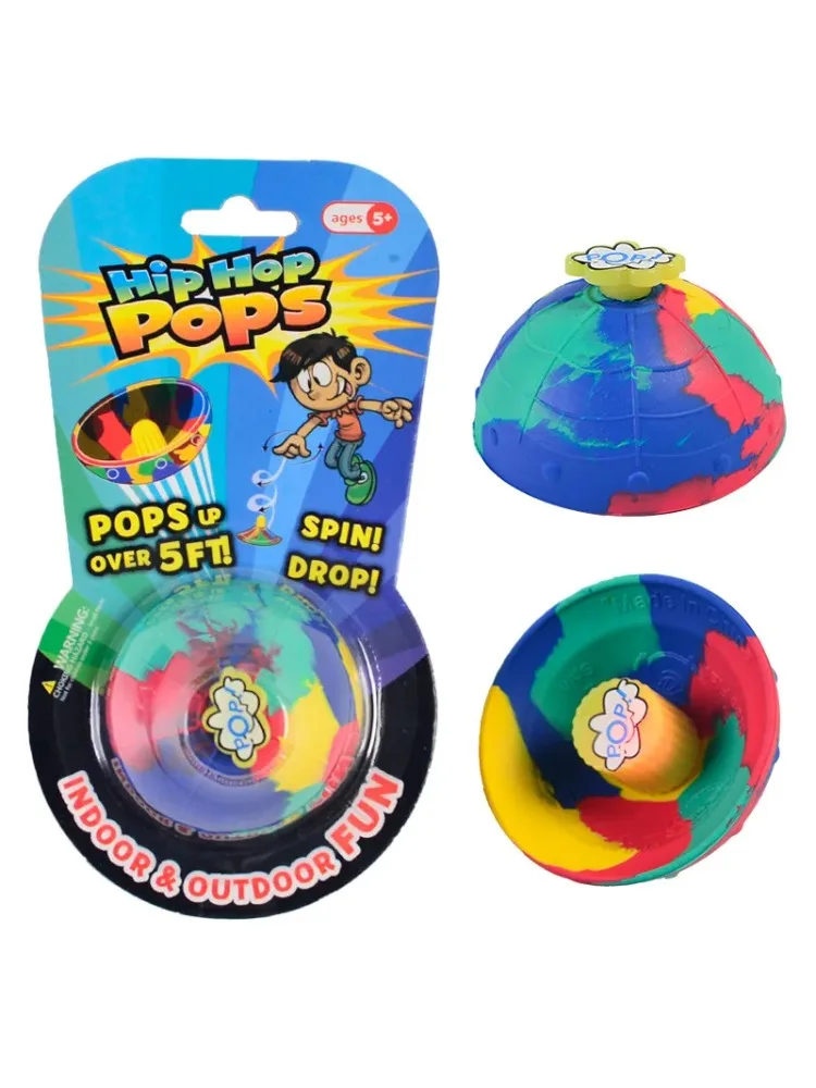 Bouncing Bowl Creative Outdoor Sports Children Decompression Rubber Rotating Jumps Half Ball Novelty Stress Relief Toys for Kids