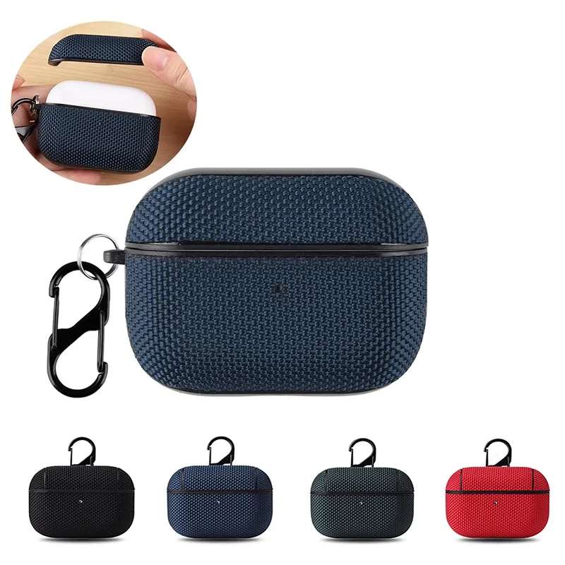 Nylon Fabric Headphone Cover For Apple AirPods Pro/Pro 2 Textile Cloth Cover Anti Fingerprint For Airpods 1st 2nd 3rd Generation