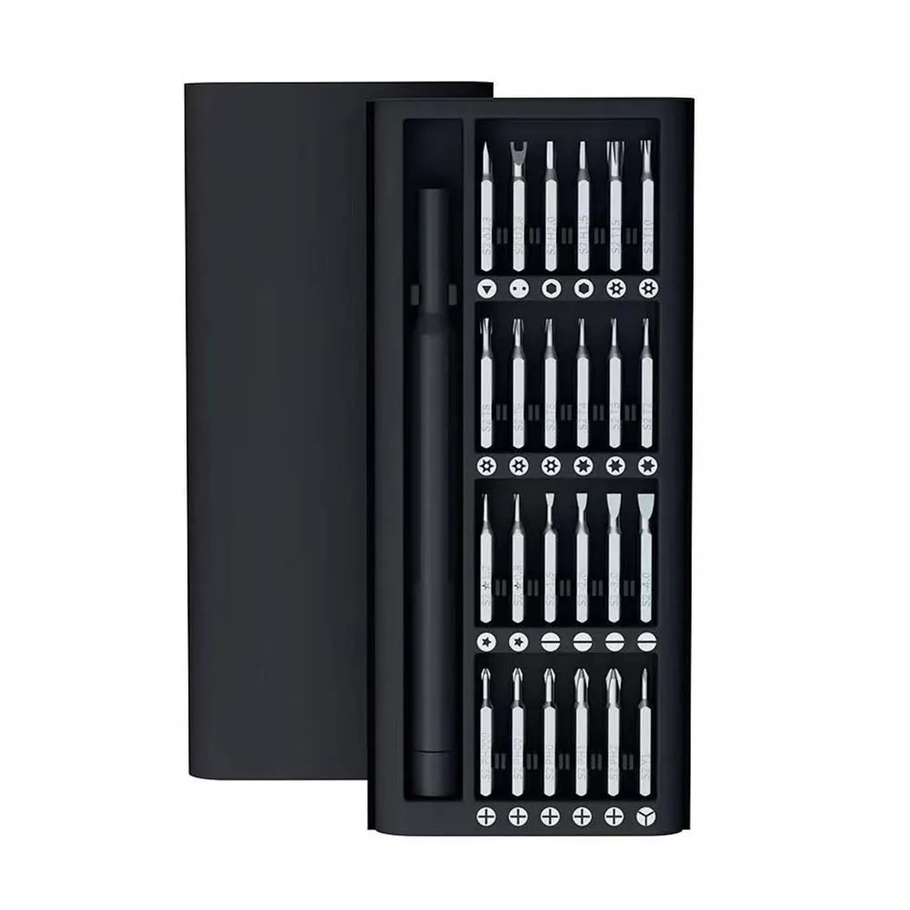 

Practical Exquisite Brand New Screwdriver Torx Hex Screwdriver Bit 142*10mm/5.6*0.4 Inch 25 In 1 Screwdriver Set