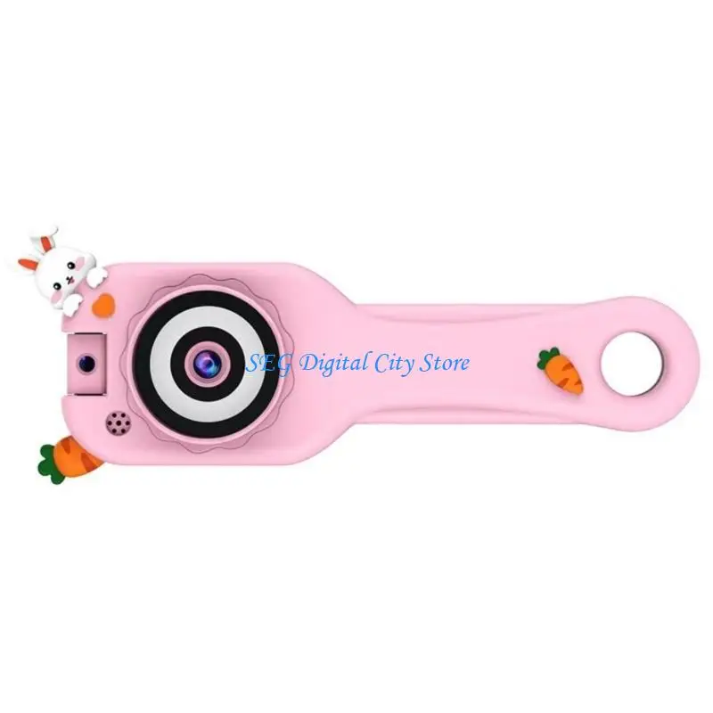 

U75B Portable Children Microscope Color Screen 180 Degree Camera LED Science Experiment Tool For Outdoor Indoor