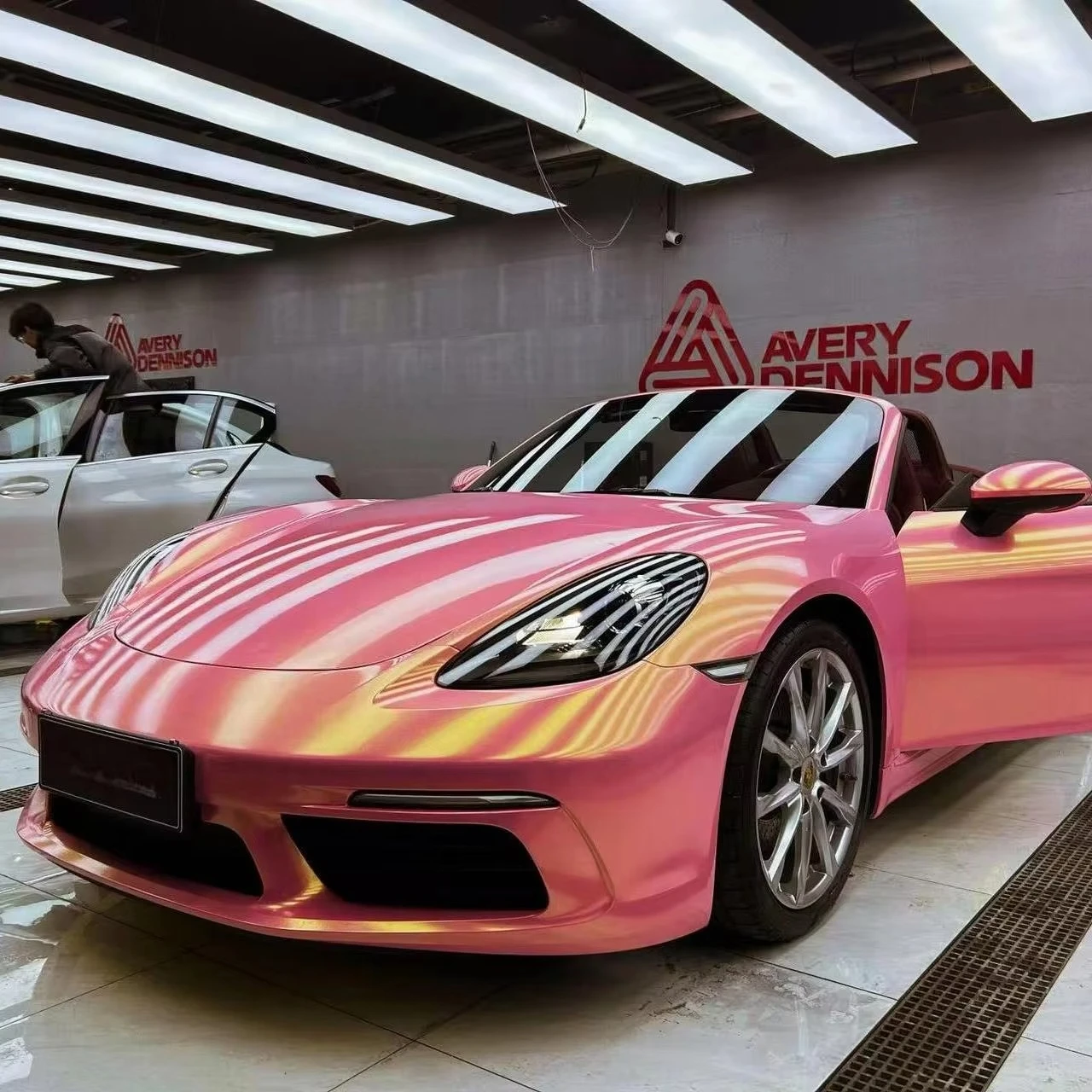 Wholesale Premium  PVC Car Vinyl Wrap Chameleon Series Anti-Scratch UV Protective Film Changes Vehicle Color PET Golden Powder