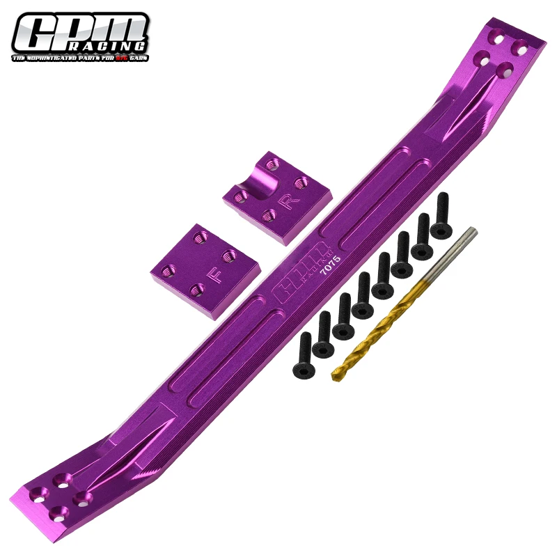 GPM High End 7075 Alu-Chassisplatte für TRAXXAS 1/5 X-MAXX 6S/8S Monster Truck 3