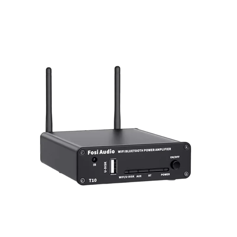 

T10 home bluetooth wi-fi digital amplifier, hi-fi audiophile grade, high power, airplay supported