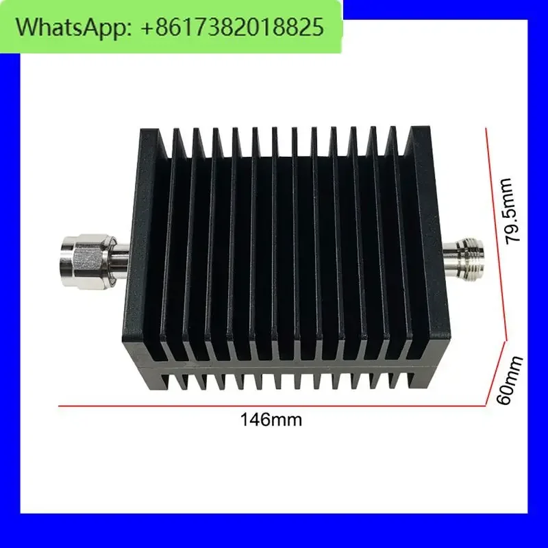 100W N-JK Type Attenuator DC-3Ghz/4Ghz 1db~60db N Male Plug to Female Jack RF coaxial Attenuator 50ohm RF Accessory High Power