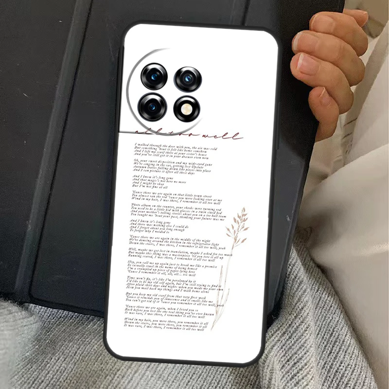 حافظة كلمات جيدة جدًا لهاتف OnePlus 13T 10T 8T 10R 12R 13R 15 13 12 11 10 9 Nord CE 5 2 3 4 Lite N20 N30 #5