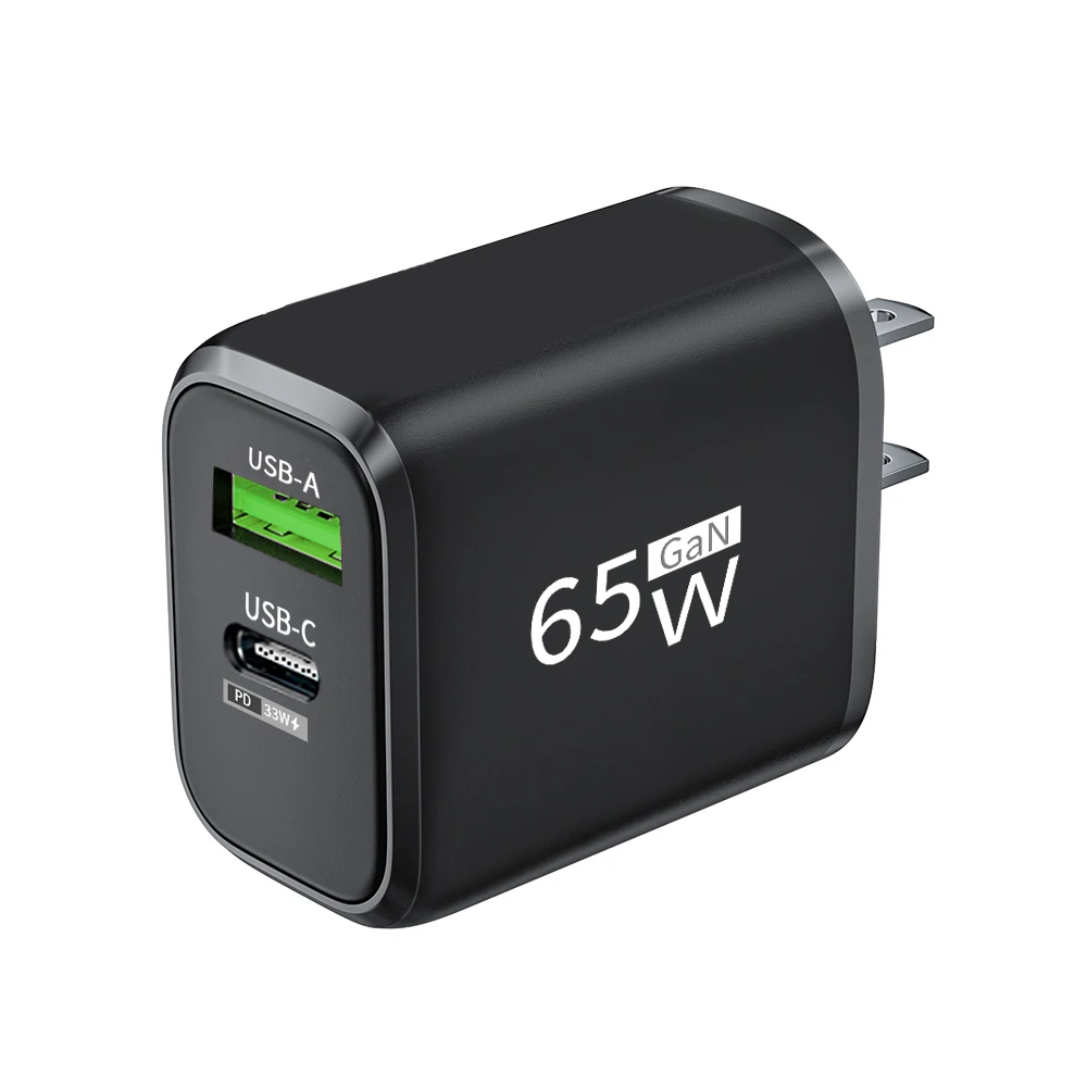 Usb Oplader 65W Gan Type C Snel Opladen Pd Power Adapter Snellader 3.0 Voor Iphone 15 Xiaomi Poco Samsung Oneplus