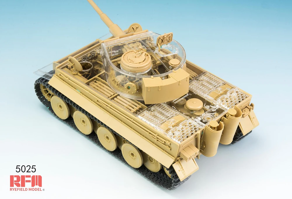 w/Fully Interior [Ryefield Model] RFM RM-5025 1/35 Tiger I Clear Parts Ver.