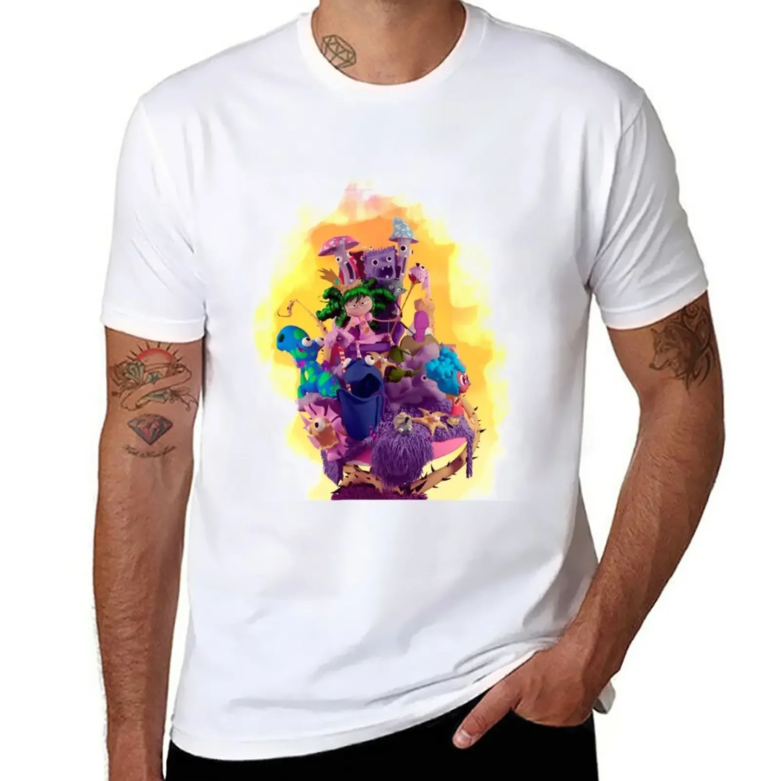 New i hate fairyland T-Shirt anime aesthetic clothes boys t shirts fitted t shirts for men