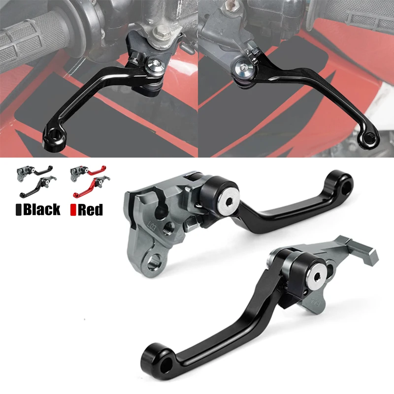 Motocross Pivot Brake & Clutch Levers For For Honda CRF230F CRF150F 2003-2009 CRF 230F 150F Accessories Dirt Pit Bike Handles