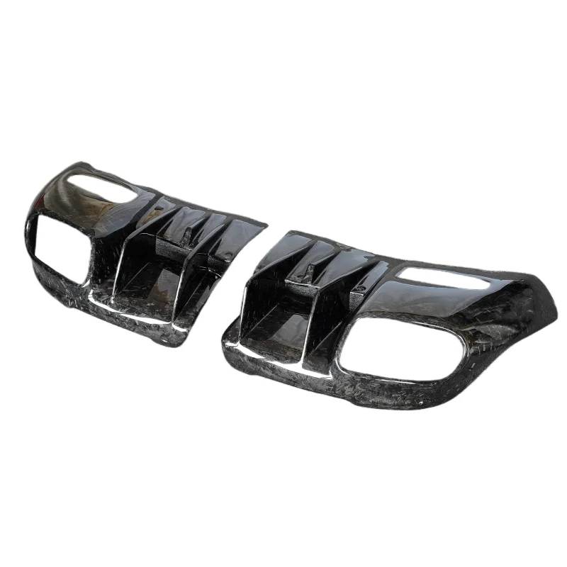 

Forged carbon fiber DMC style rear diffuser for Ferrari F12 body kit side skirts front bumper edges rear spoiler