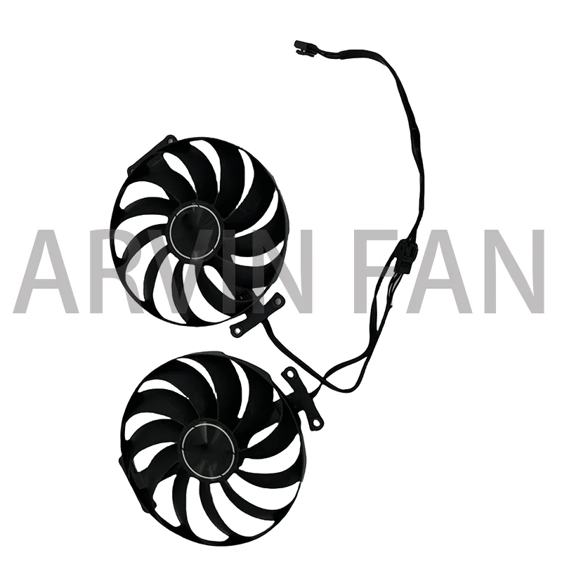 Ventilador da placa video para dual-rtx3070-8g, dual-rtx3060ti-o8g, 2 pcs/set, 95mm fdc10u12s9-c