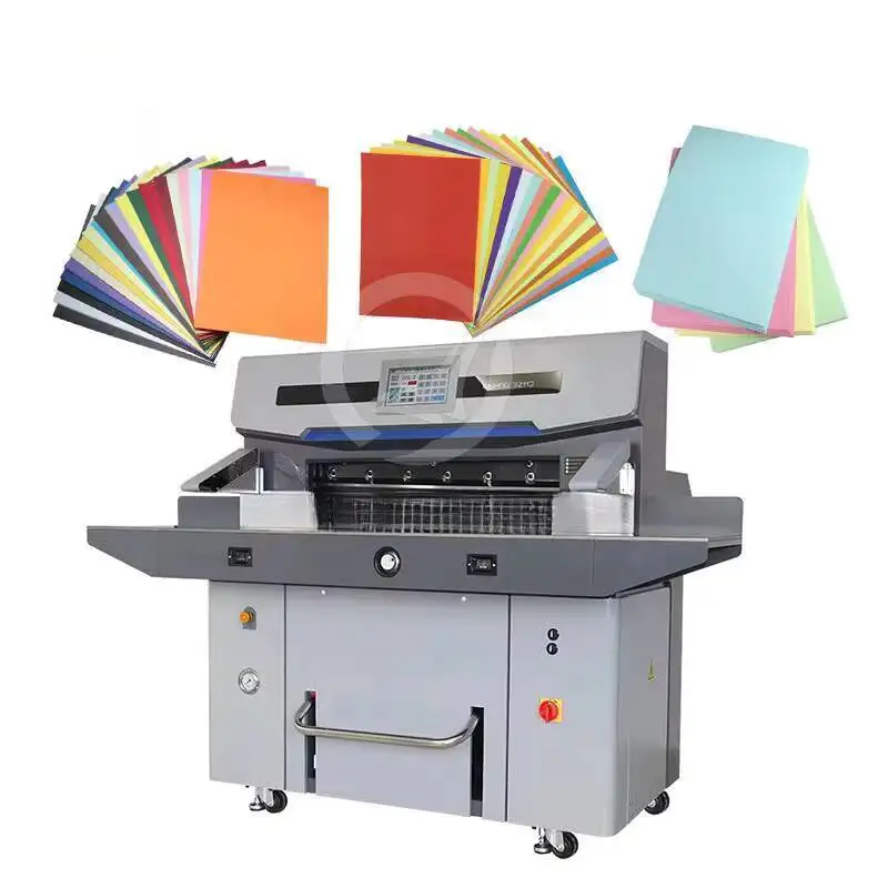 Industrial Heavy Duty Hydraulic Computerized Guillotine Paper Cutter 920mm Paper Cutting Machine