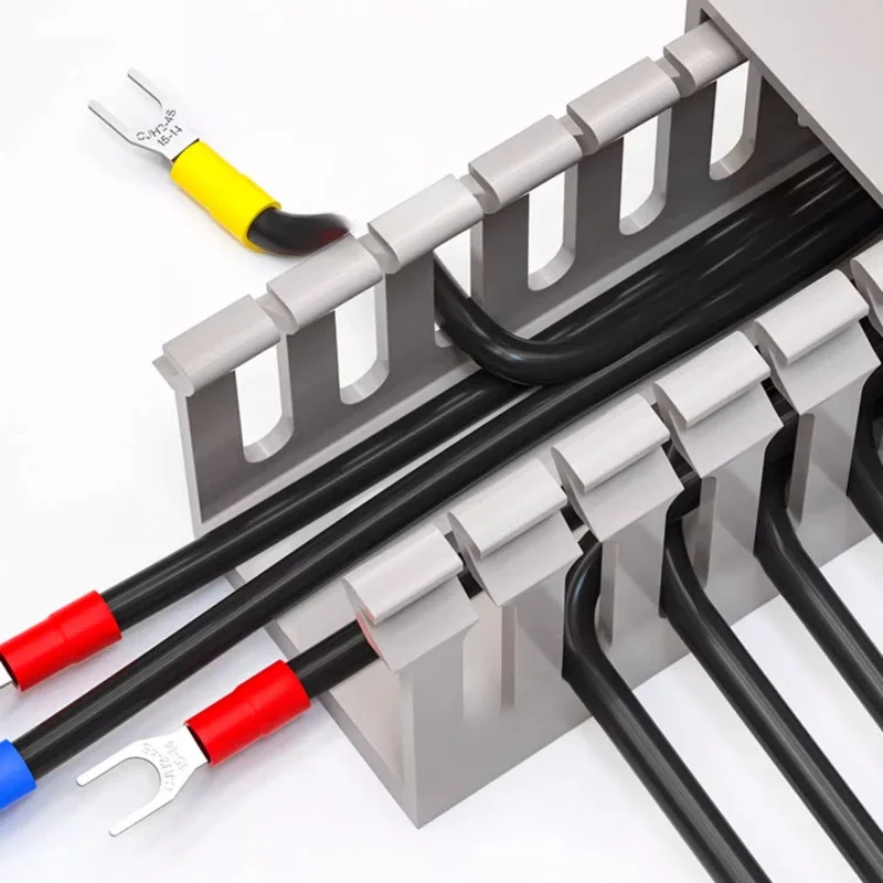

Electric box electric cabinet wire slot, wire slot fine tooth wiring slot