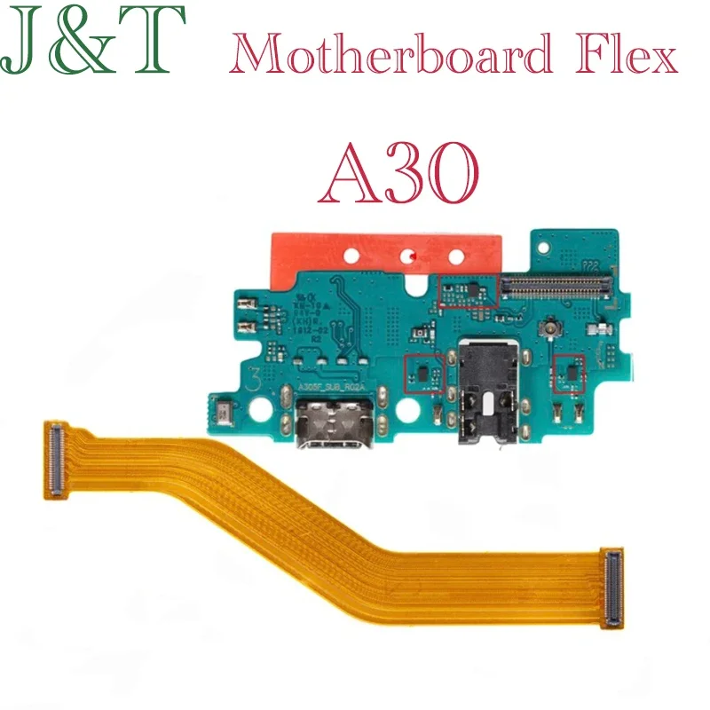 USB Fast Charging Charger Main Motherboard Flex Cable For Samsung Galaxy A20 A30 A50 A70 A80 Dock Connector Board