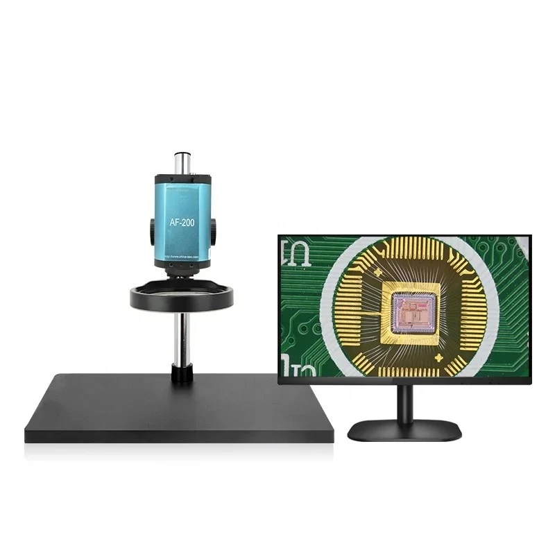 

Microscope Service Industry Electron Auto Focus Autofocus 500 X 500 FOV H-D-M-I Video Digital Microscope Camera Price