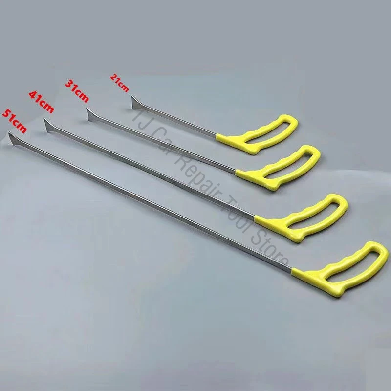 1PCS Paintless Dent Repair Tools Stainless Steel Dent Removal Rods Flat Shovel Hail Dents Door Ding Removal Car Body Repair Tool