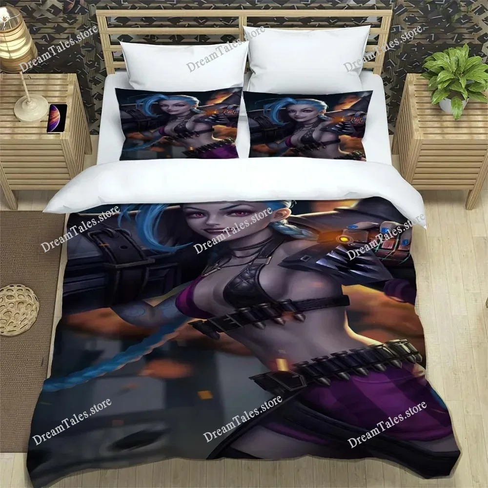 Cartoon Anime Bedding Customizable Three Piece Set of Student Bedding Comfortable and Soft Comforter Bedding Sets Luxury Gift741
