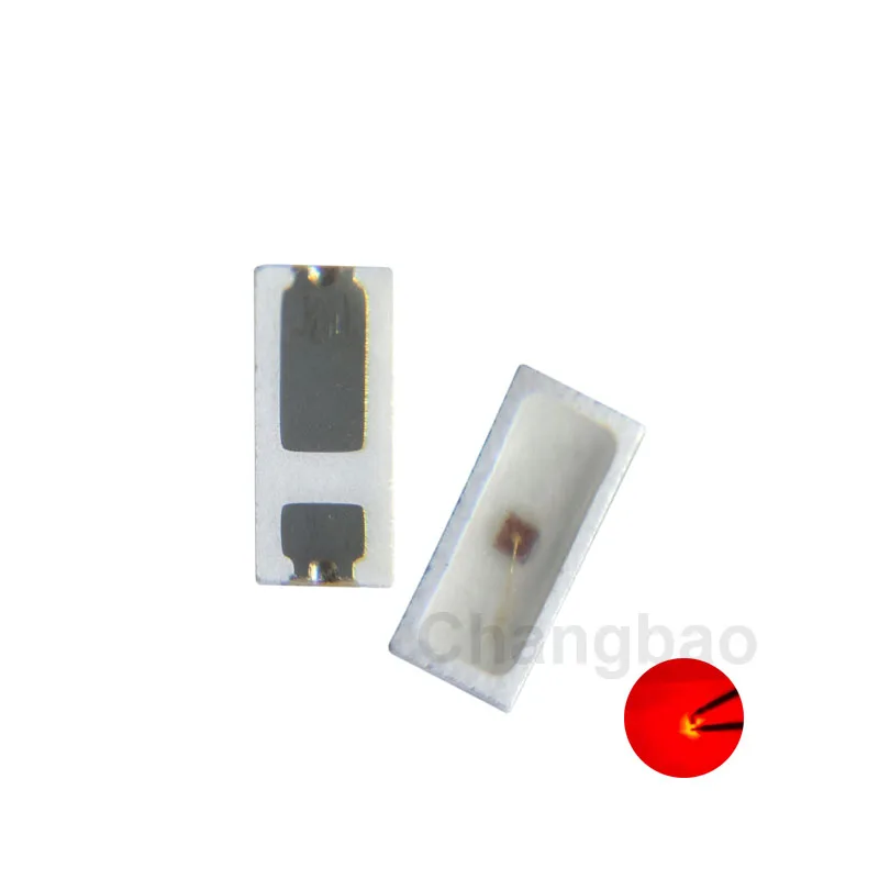 100pcs/lot NESR157A 3014 Red SMD LED 620-630nm 3.0x1.4mm Surface Mount Light Emitting Diode for Indicator / Backlight / PCB
