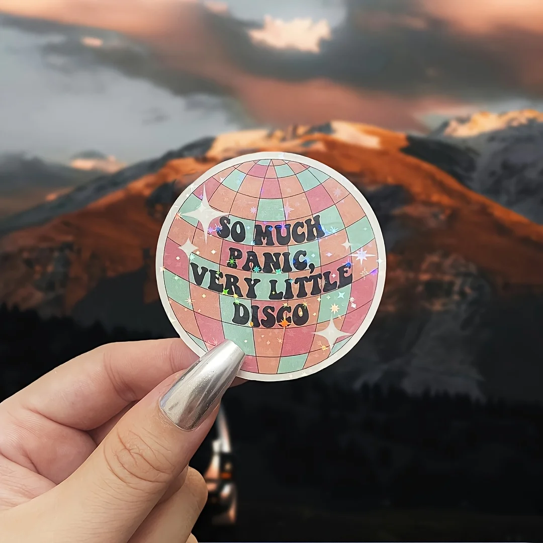 Panic & Disco Humor Sticker - 