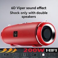 Portable Bluetooth speaker mini high fidelity 3D wireless surround sound war drum outdoor sports subwoofer TF card USB FM player