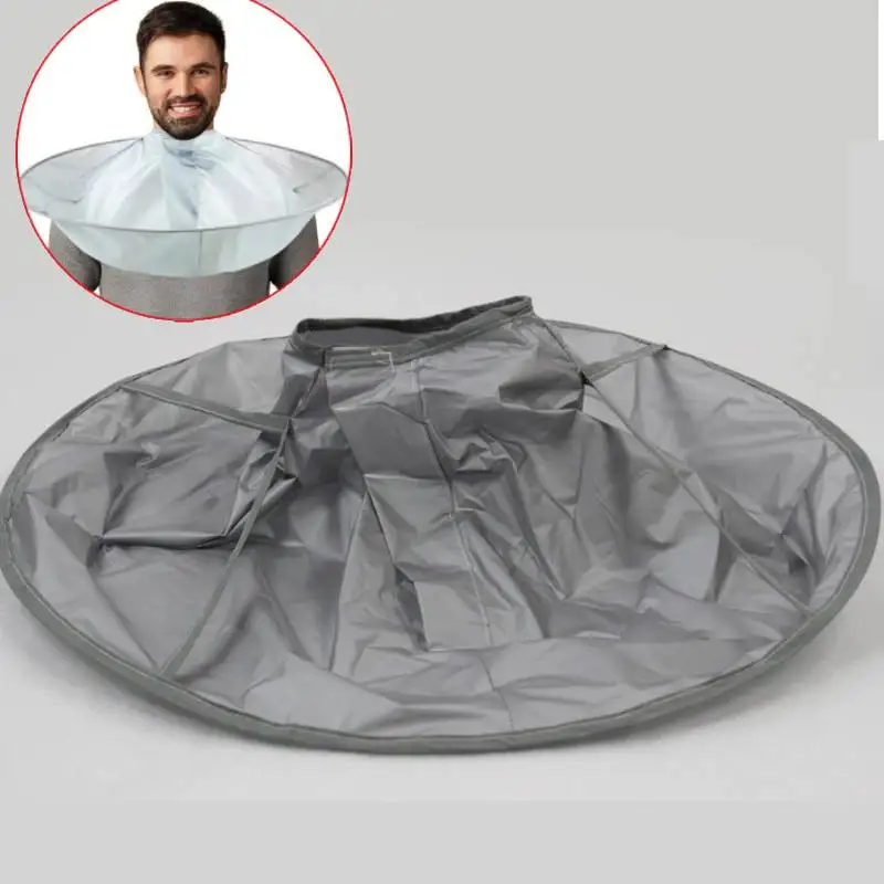 

Hair Cloak Cape Umbrella Waterproof for Salon Barber Cutting Cloak Wrap Foldable And Portable Keep Hair Off Clothes and Floor