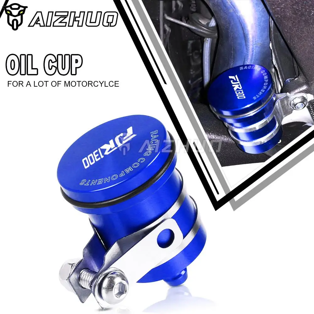 

For Yamaha FJR1300 FJR1300A 2004-2020 2021 FJR-1300 2022 Motorcycle Brake Fluid Reservoir Clutch Cylinder Tank Oil Fluid Cup