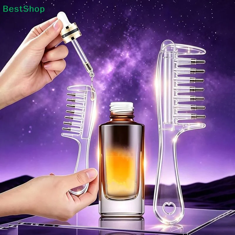 〔G〕Multi Function Mini Portable Head Applicator Hair Care Anti Frizz Firming Scalp Nourish Anti Static