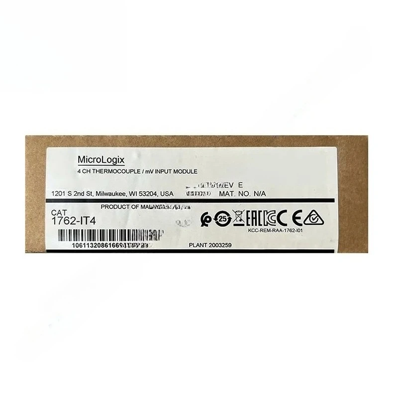 

Brand New Original High-quality Product 1762-IT4 4 Point Input Module with A One-year Warranty Sufficient Inventory