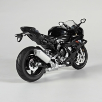 1:12 BMW S100RR Diecast Motorcycle Model Sound & Light Toy Hight Simulation Miniature Super Sports Model Ornament Boy Toys Gifts