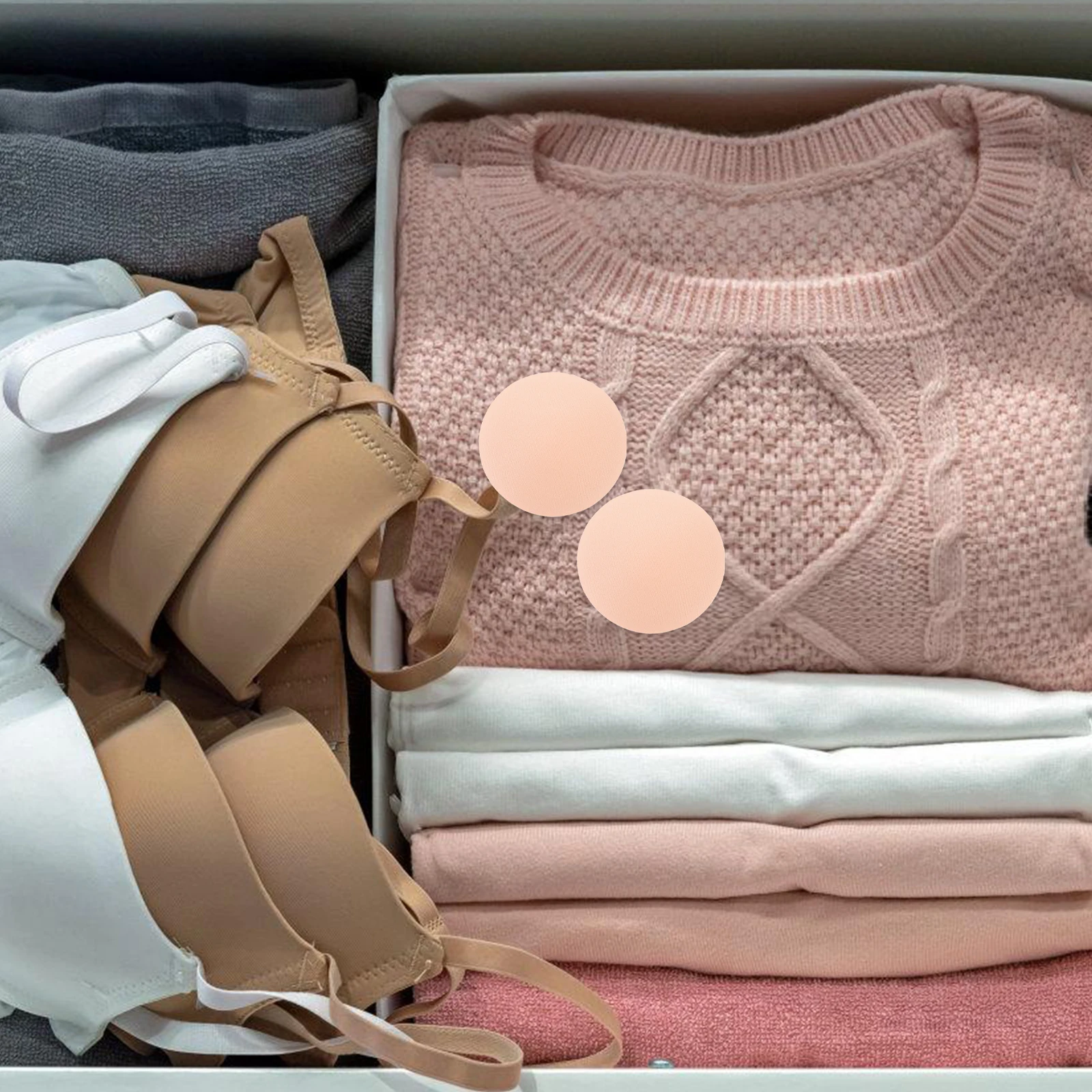 

Reusable Breast Pasties Comfortable Adhesive Covers For Women Backless Crop Tops Sheer Dresses