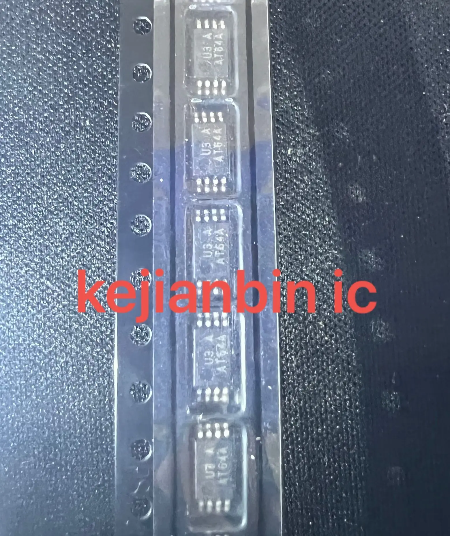 10pcs/lot  AT24C64A   AT24C64A-10TU-2.7   U3 A  MSOP8    100% NEW  Original free shipping