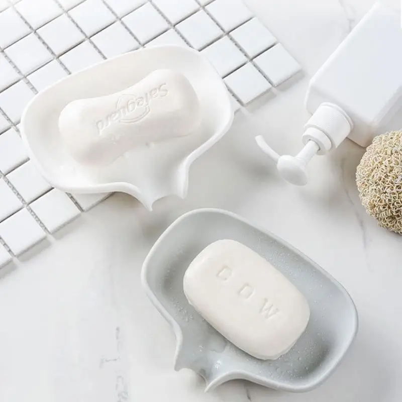 

Silicone Soap Holder Creative Soft Silicone Soap Tray With Drain Sponge Tray Multifunctional Bathroom Durable Soap Organizer