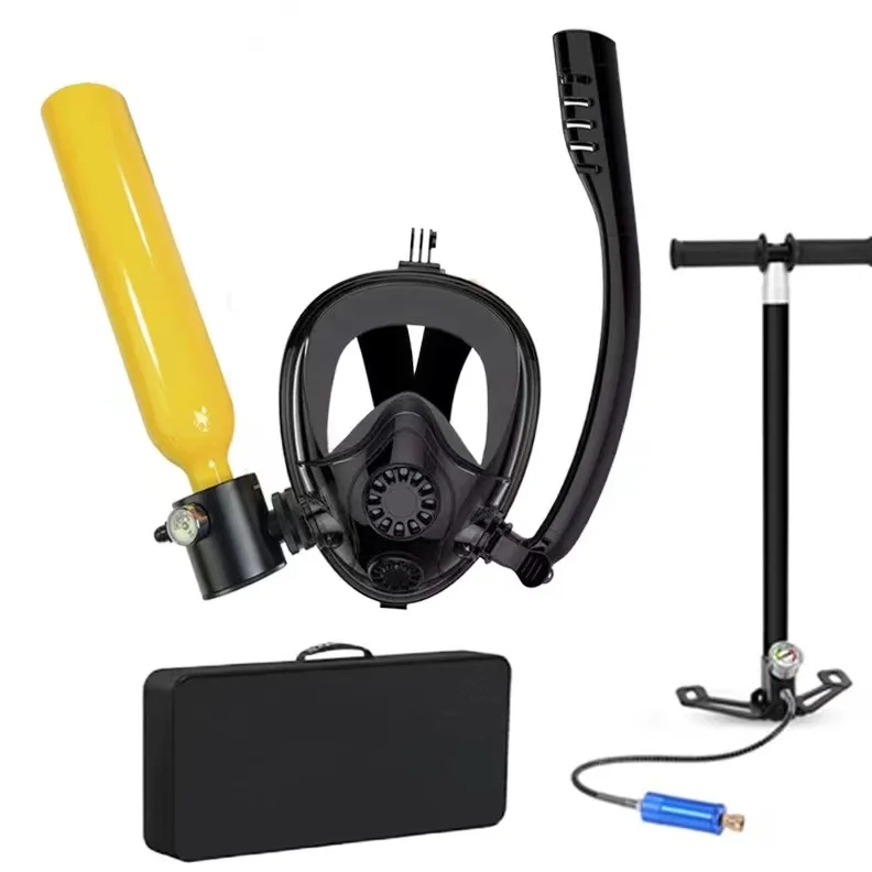 

0.5L2024 Mini Tank 0.5L Scuba Tank Sub-Mask Fashion Hand Pump Lightweight