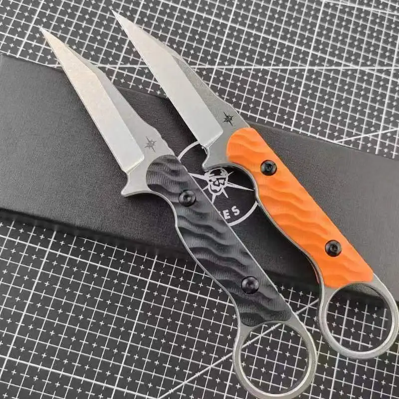 Small Thorn Outdoor Knife High Hardness Portable Straight Knife Wilderness Straight Knife