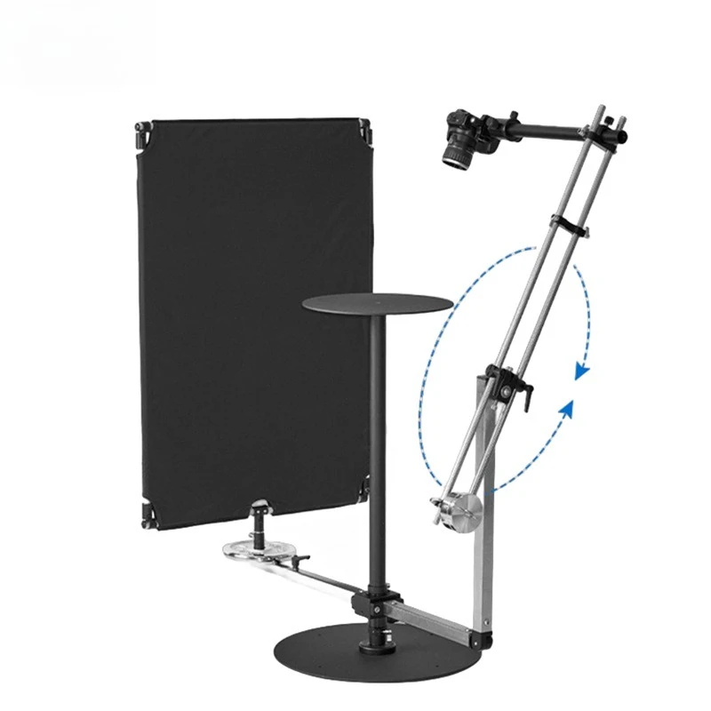 Surround rotating shooting table 360 light upgrade B set product still life shooting metal bracket SLR