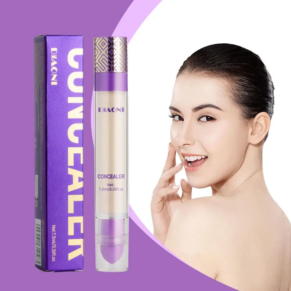 3 Colors Liquid Concealer Skin Corrector Dark Circles High Concealer Eyes Makeup Coverage The Lasting Concealer Cosmetics U N6C9