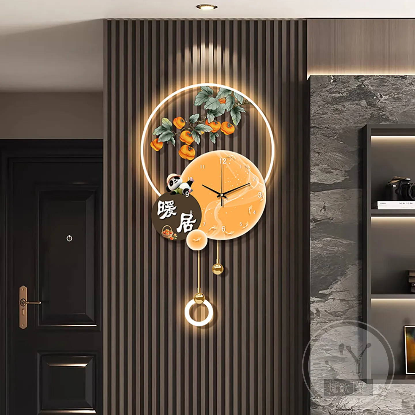 Modern Luxury Clock Wall Restaurant Living Room Bedrooms Creative Design Wall Watch Fashion Horloge Murale Room Decorations