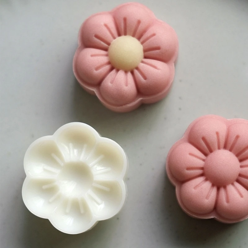 Flower Biscuit-Stamp-Mold DIY Baking Mold Tool Hand Pressure Dessert Mold 25g Dropship