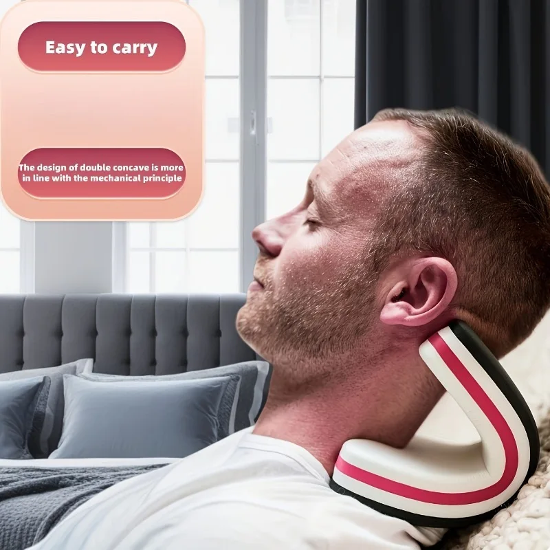 New Design Neck and Shoulder Relaxer Cervical Neck Traction Pillow for Portable Cervical Spine Stretching Neck Orthoses