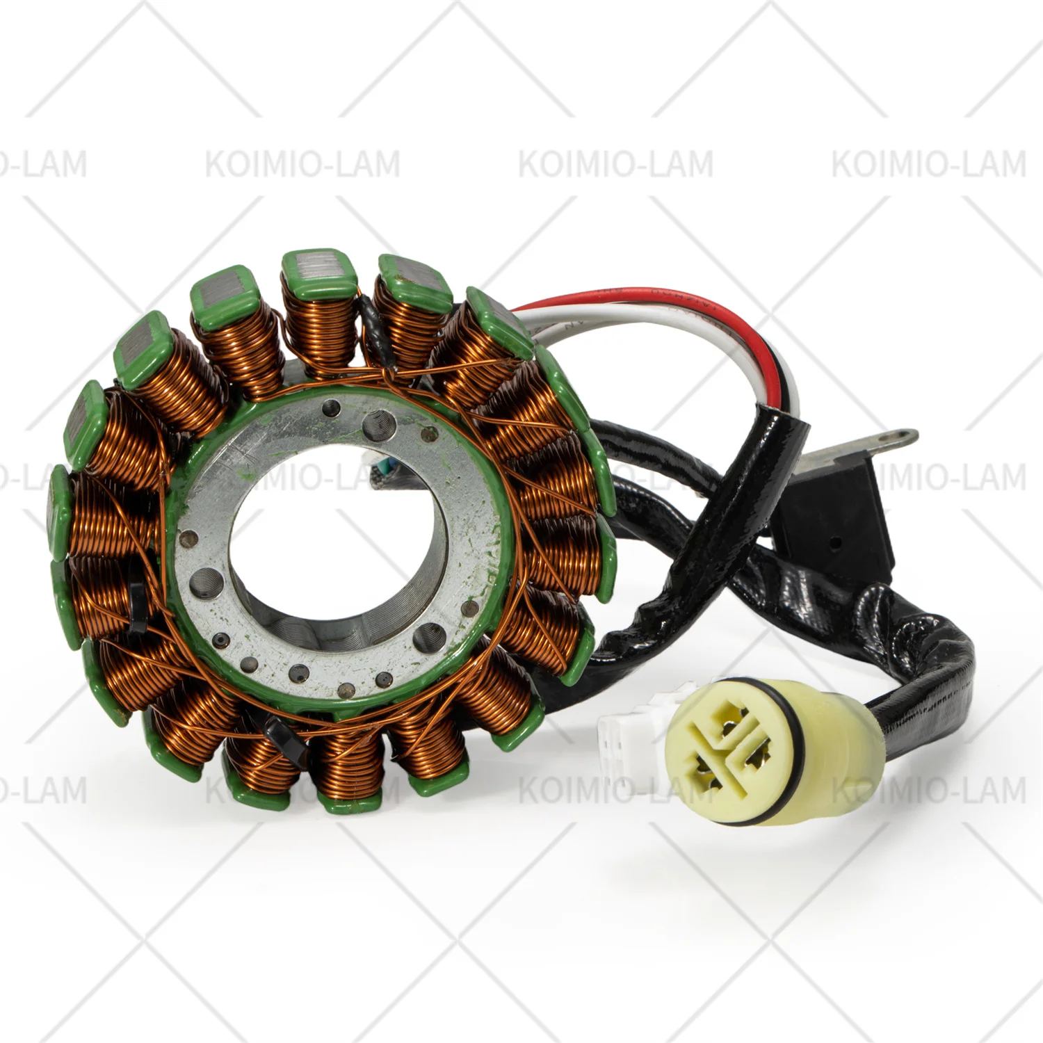 Passend für YAMAHA ATV YFM 660 Grizzly 2002 - 2008, YXR 660 Rhino 2004 - 2007, Magneto-Stator-Spule, YFM660, YXF660. – Detail 4