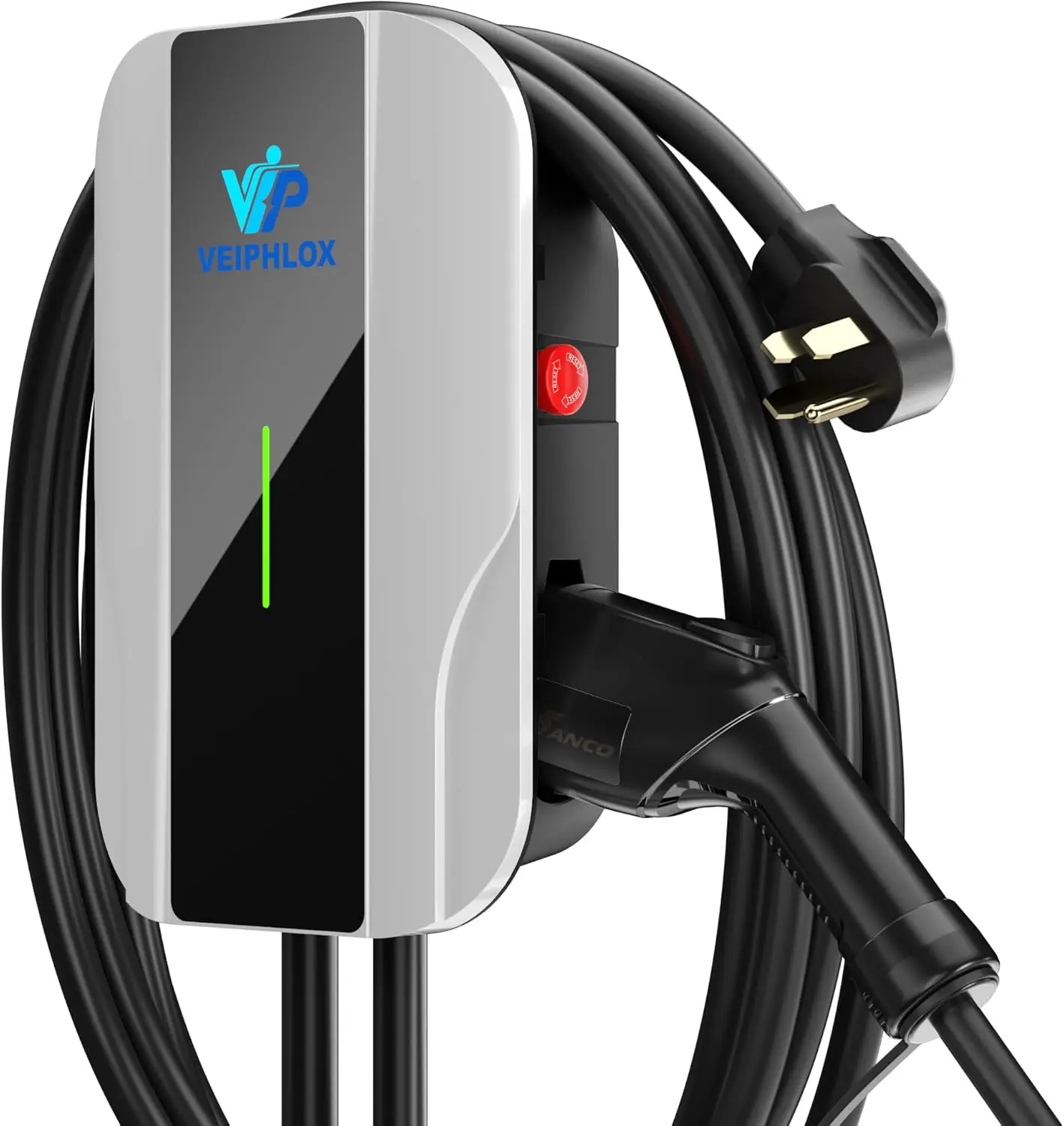 Level 2 EV Charger 40 Amp, EV Chargers for Home 240V, Electric Car Charger 9.6kW, Outdoor/Indoor Electric Vehicle Fast Charging