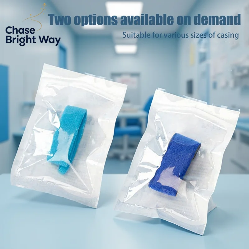Tracheostomy Tube Collar Medical Holder Adjustable Size Reusable Hook and Loop Secure for Patient Comfort