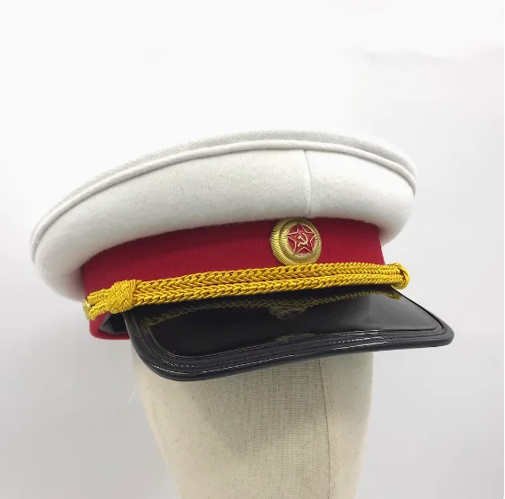 Soviet Marshal Hat Stalin Parade Hat Big Eaves Hat Soviet Red Army Marshal Uniform Hat