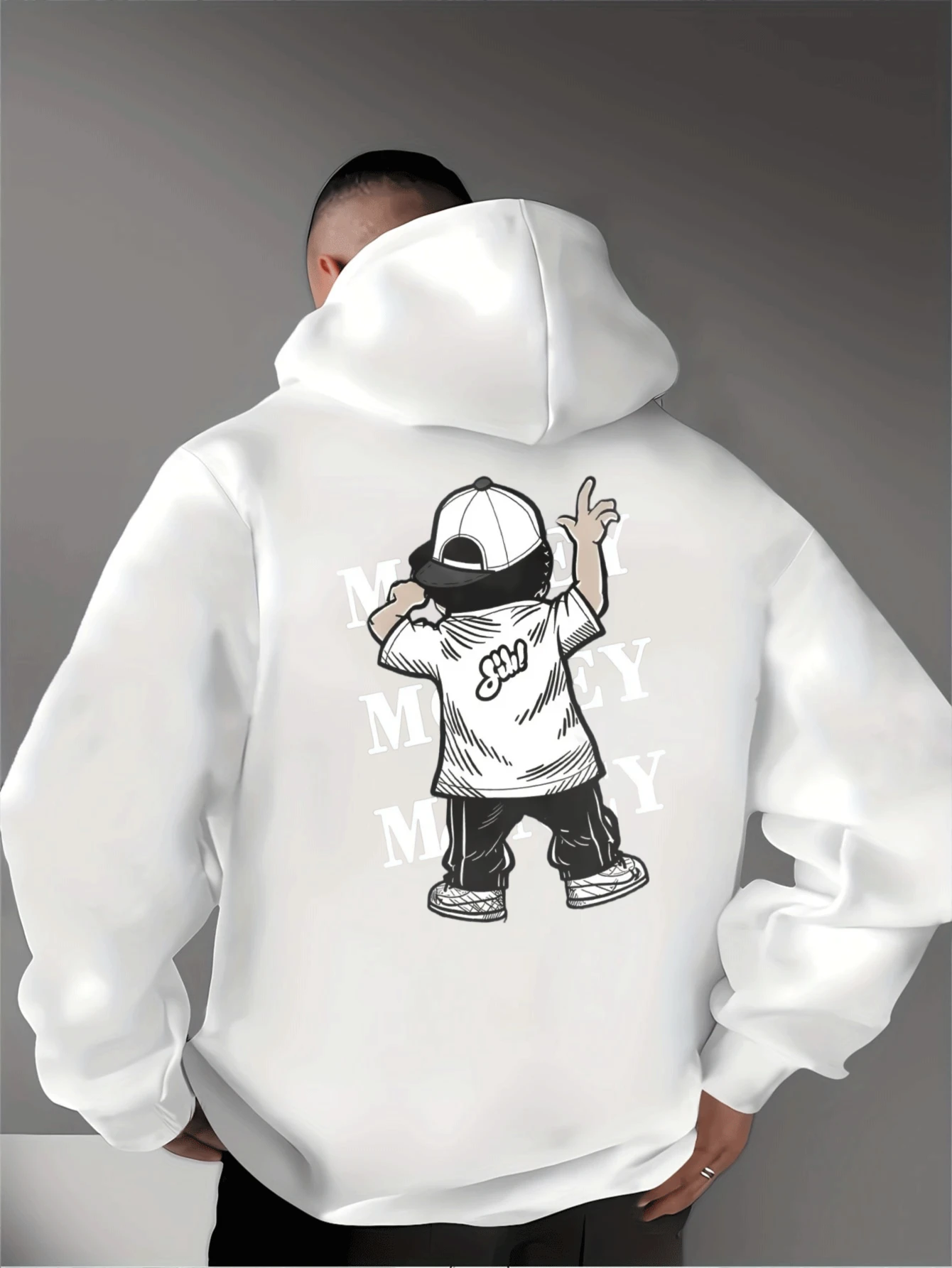 Street Fashion Of New York - Sudadera Casual con Estampado de Letras