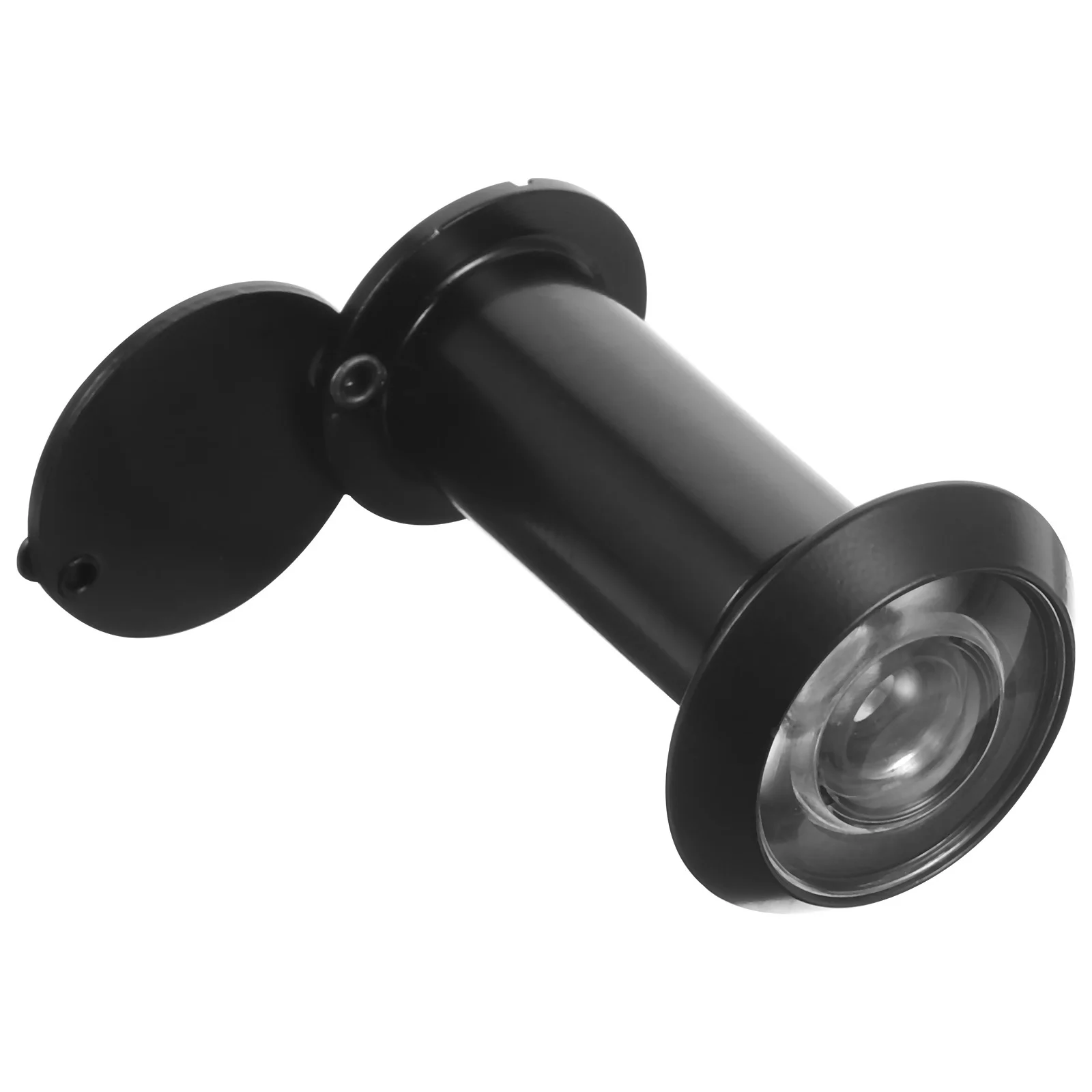 

Safety Door Viewer Glass Lens Adjustable 220-Degree Viewing Angle Durable Zinc Alloy Brass Material for Home Office Hotel Front