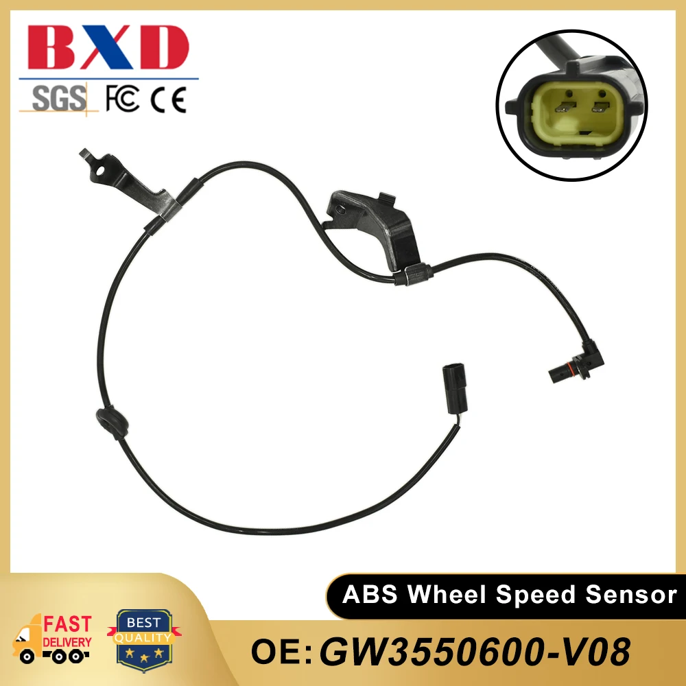 

ABS Wheel Speed Sensor GW3550600-V08 GW3550600V08 For Car Accessories Auto Parts High Quality