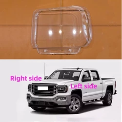 For GMC Sierra 2014 2015 2016 2017 2018 Car Headlamp Lens Headlight Shell Replacement Headlight Cover Headlight Glass